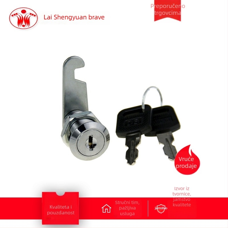 Dokumentarni brava za poštanske sandučiće i uredske ormariće | Cinkova legura, Model 103, komercijalna upotreba, moderan minimalistički dizajn, prilagodljiva obrada