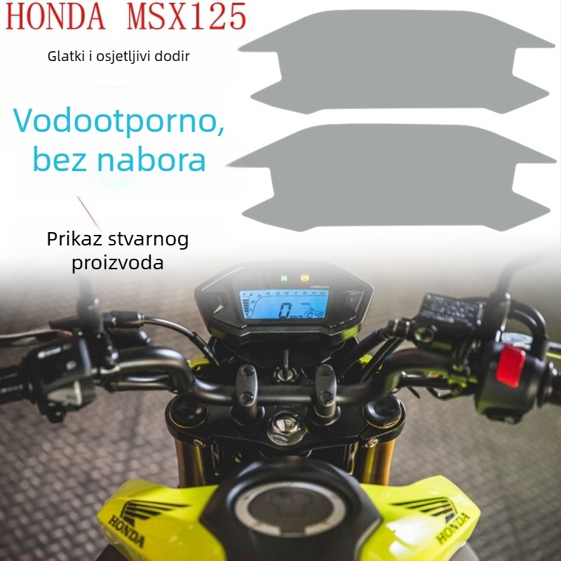 Zaštitni film za instrument ploču za Honda CRF250/R (2017-2021), CRF250RALLY i MSX125/GROM