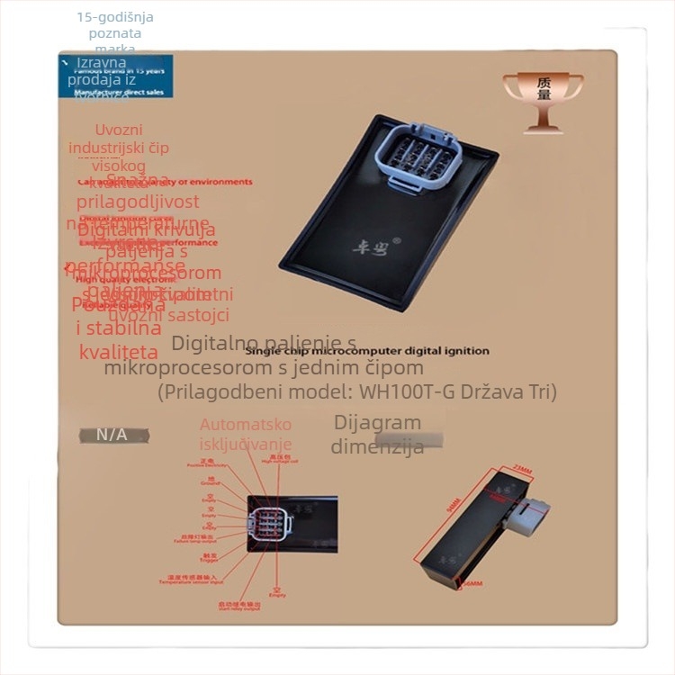 CDI paljenje za skuter – Brend Excellence, Model GCC, Snaga: 100, Svrha: Paljenje