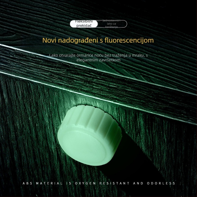 Mehanički brava za ormariće s okretajućom ručkom (Model 138; Materijal: cinkova Legura + plastika; Pogodno za ladice i skladišne ormariće; Marka: Dingsen)