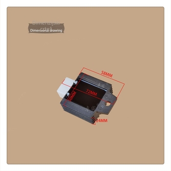 Regulator ispravljač napona za motocikl 12V, 10W, Model 110, kompatibilno s Taihonda