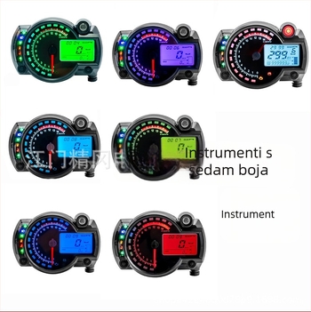LCD instrument za motocikl - KTM LCD instrument, univerzalno za 12V motocikle
