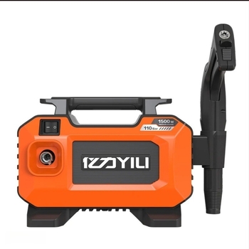 Kućni prijenosni stroj za pranje automobila visokog tlaka, 1500W, 220V, 110 bar, 7 L/min, 3,5 kg