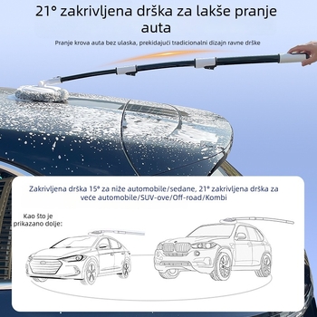 Četka za pranje automobila od Chenille materijala, marka RUNDONG AUTO ACCESSORIES
