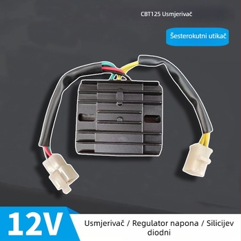 Motociklistički ispravljač napona – GY6125150, kompatibilan s GY6 skuterom, CBT125, DIY