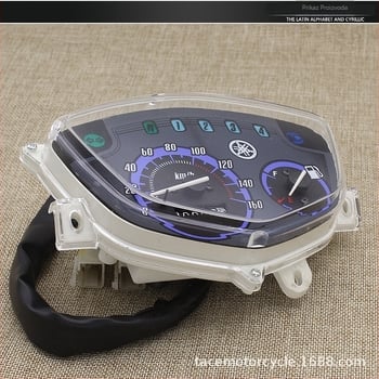 Linhai C8 ploča instrumenta s odometrom i brzinomjerom, 12V, LYM110-2, prekidač paljenja