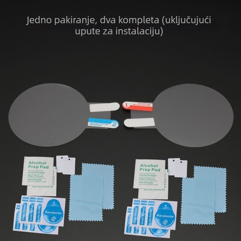 Zaštitni film za instrument ploču motocikla, otporan na ogrebotine, otporan na udarce, proziran, kompatibilan s Aprilia GPR150