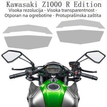Zaštitni film za instrument ploču motocikla Kawasaki Z1000 i Z1000 R Edition