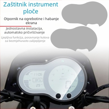 Zaštitna folija za instrument ploču motocikla, otporna na ogrebotine, za Benelli Leoncino 500