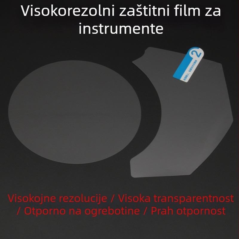 Zaštitni film za instrument ploču, protiv ogrebotina, kompatibilan s Yamaha YZF-R1 09-14 i YZF-R6 17-20