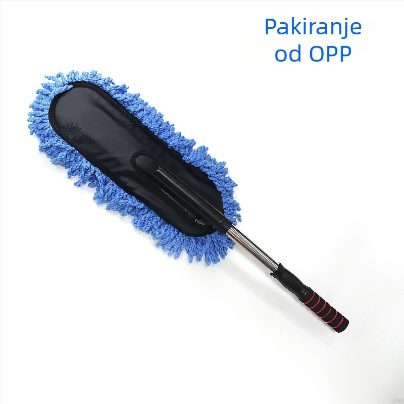 Četka za pranje automobila s odvojivim dizajnom, sklopiva teleskopna četka, fina vlakna + nano materijal, prilagodljivo