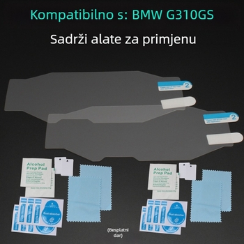 Zaštitni film za instrument ploču BMW G310GS/G310R, otporan na ogrebotine i eksploziju