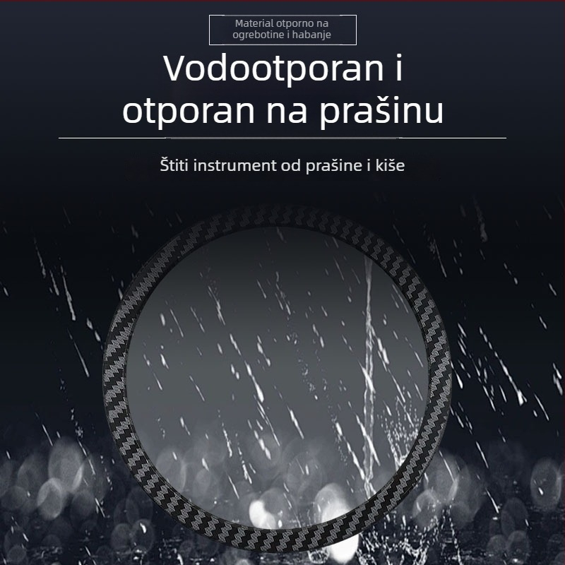 Poklopac instrument ploče motocikla Gaojin 650 / Kaixue 625 — ABS okvir, PMMA leća, vodootporna brtva spoja, dekorativni poklopac ploče