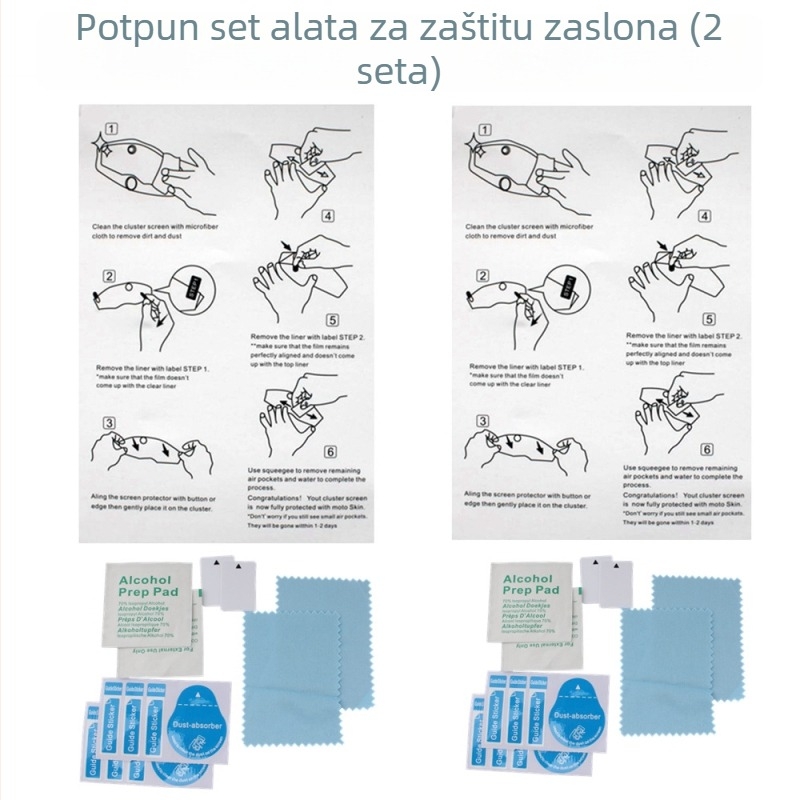 Zaštitni film za ploču instrumenata Honda CBR1000RR SC59 12-16, otporan na ogrebotine