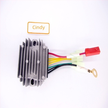 Motociklistički ispravljač i regulator napona s aluminijskim kućištem, model BAJAJ BA a, težina 195 g