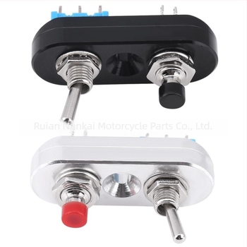 Retro CNC prekidač za motocikl s glavnim svjetlom, dodatnim svjetlom, pokretanjem, zvonom i napajanjem