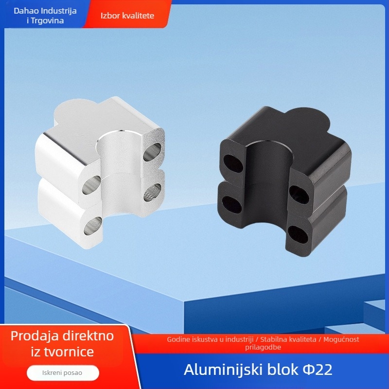 Dusong Aluminijski blok Φ22 za motocikl — komad prilagodbe visok tlak od aluminijske legure za terenske motocikle