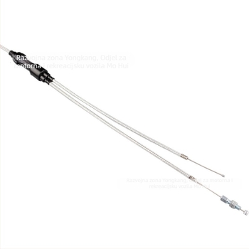Set žica plina plina terenski motocikl 125-250cc, Y-tip dvostruke žice plina za karburator s ubrzavanjem pumpe