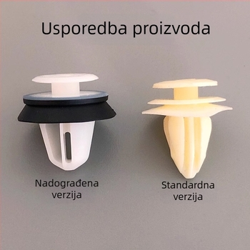 Univerzalni klip za ploču vrata za A-stup, unutarnji plastični klip, ojačan, debeli, pričvršćivanje bočne obloge, dodatak za modifikaciju