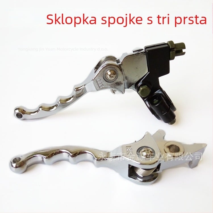 Sklopivo kormilo za off-road motocikl, lijeva ručica spojke, desna ručica kočnice – Marka JY, Model JY.