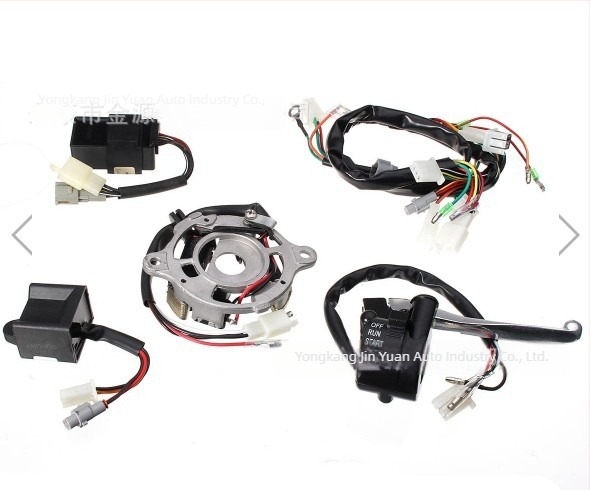 MB kabelski komplet Yamaha PW50 - prekidač paljenja i magnetski stator