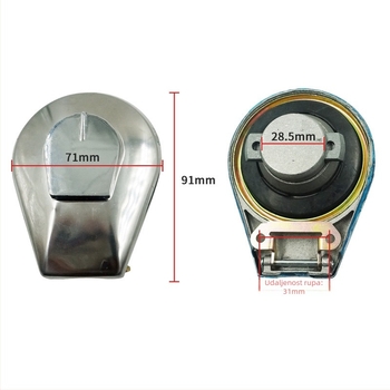 Mochi JH zaključavanje poklopca rezervoara motocikla, kompatibilno s Honda VF750C, VF700, JH150
