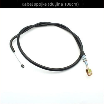 HJ125-K komplet kablova za motocikl: kabel kvačila, kabel gasa, kabel odometra i kabel tachometra, kompatibilno EN125-2/2A/3F