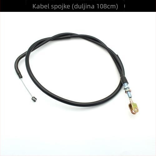 HJ125-K komplet kablova za motocikl: kabel kvačila, kabel gasa, kabel odometra i kabel tachometra, kompatibilno EN125-2/2A/3F
