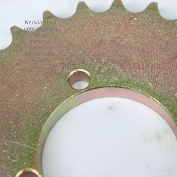 DIY komplet za modifikaciju četverokoleskog gokarta: debela lančana pločica, lanac 530-28, veliki zotvačni disk
