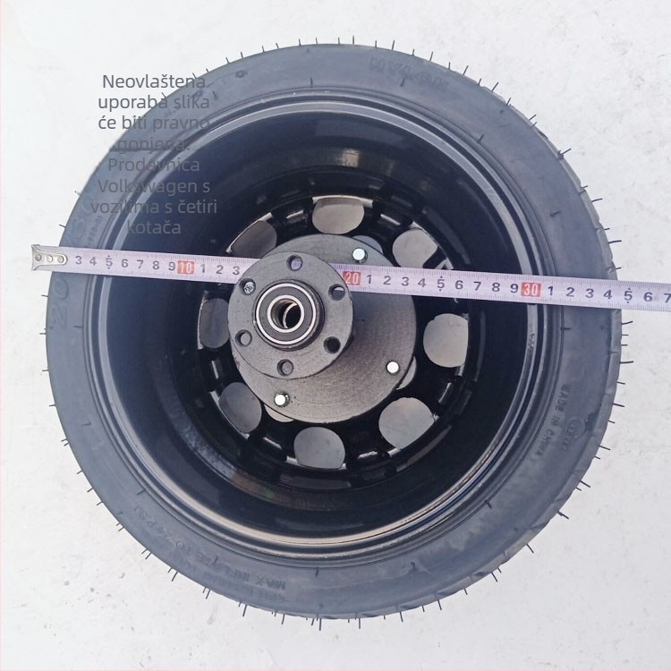 DIY komplet za trokolni plažni motocikl: bubnovo jezgro sklopa s aluminijskim gumama 205/30-10