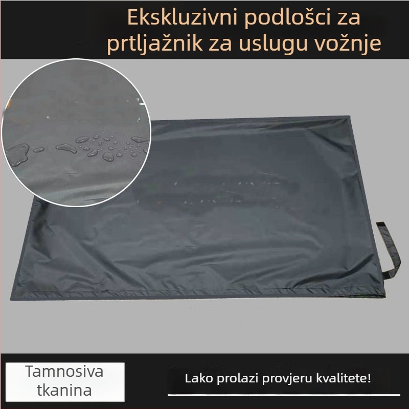 Mat pod prtljažnik automobila, vodootporan PVC, univerzalna prilagodba, mogućnost prilagodbe