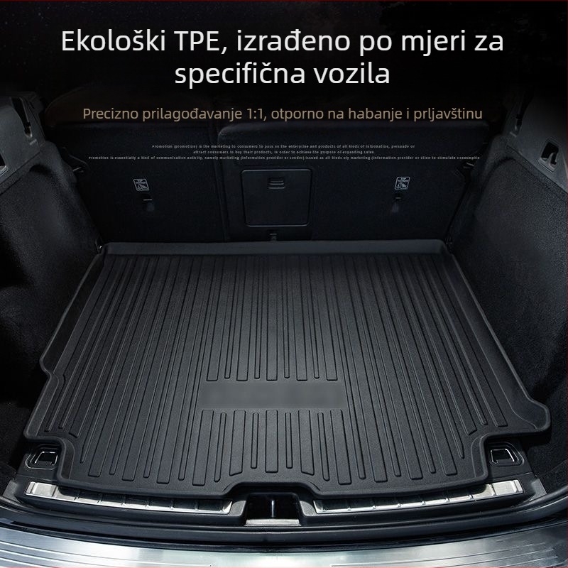 Xpeng-specifični TPE tepih prtljažnika za G3 P5 P7 G6 X9 Monam03, vodootporan
