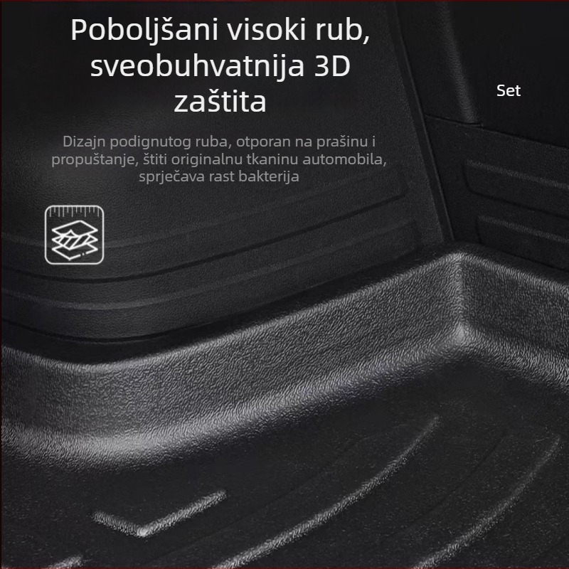 Xpeng-specifični TPE tepih prtljažnika za G3 P5 P7 G6 X9 Monam03, vodootporan