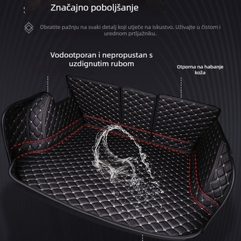 Potpuno pokriveni tepih za prtljažnik za Jeep - modeli iz 2019. godine: Compass, Grand Cherokee, Cherokee, Liberty i Renegade