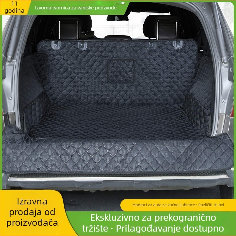 Podloga za auto za pse – platno, vodootporna, otporna na ogrebotine, za pse