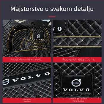 Prtljažni tepih Volvo XC60 2020 (namijenjeno za određeni automobil) - XPE materijal, klasa 1, prilagođena obrada