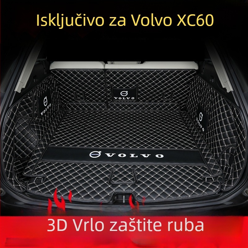 Prtljažni tepih Volvo XC60 2020 (namijenjeno za određeni automobil) - XPE materijal, klasa 1, prilagođena obrada
