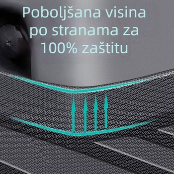 TPE podložak za stražnji dio pretinca prtljažnika za specijalna vozila, vodootporan i otporan na habanje, s visokim rubom, prilagodljiva proizvodnja, marka Chebei