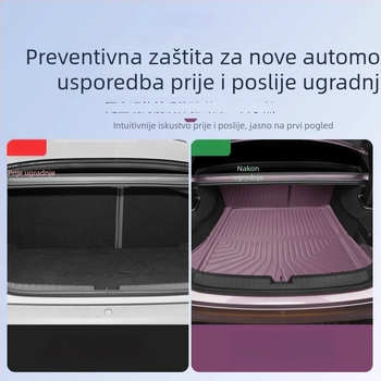 Podloga za prtljažnik Xiaomi SU7/YU7 s TPE zaštitnom podlogom, unutarnji auto dodatak