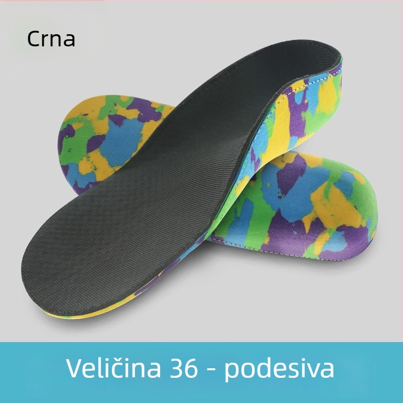 Ortopedski ulošak za djecu — korekcija ravnog stopala s podrškom luka, EVA, model B-088, za tenisice, čizme i svakodnevne cipele