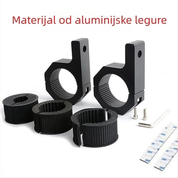 Držač svjetla automobila, veliki klip, aluminijska legura, za automobile i motocikle, vanjski nosač LED svjetla