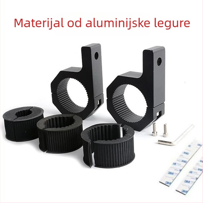 Držač svjetla automobila, veliki klip, aluminijska legura, za automobile i motocikle, vanjski nosač LED svjetla
