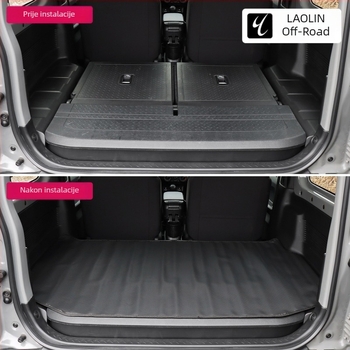 Unutarnja protuklizna prostirka prtljažnika za Jimny JB74, 2019–2025, PVC materijal, marka Old Forest, namijenjena modelima