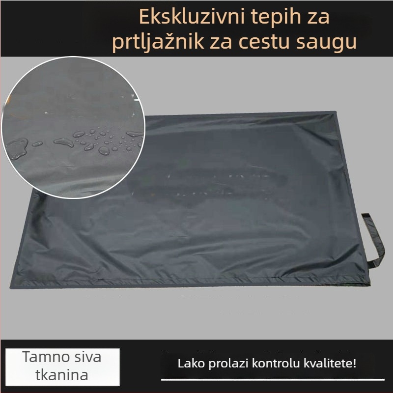 Vodootporna prostirka za prtljažnik za vozače ride-hailing, sklopiva, univerzalna kompatibilnost; Materijal: Drugo; Kvaliteta: A; Marka: Drugo; Prilagodba: Da