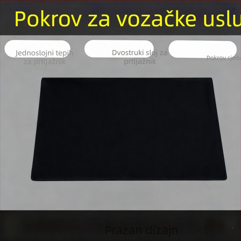 Vodootporna prostirka za prtljažnik za vozače ride-hailing, sklopiva, univerzalna kompatibilnost; Materijal: Drugo; Kvaliteta: A; Marka: Drugo; Prilagodba: Da