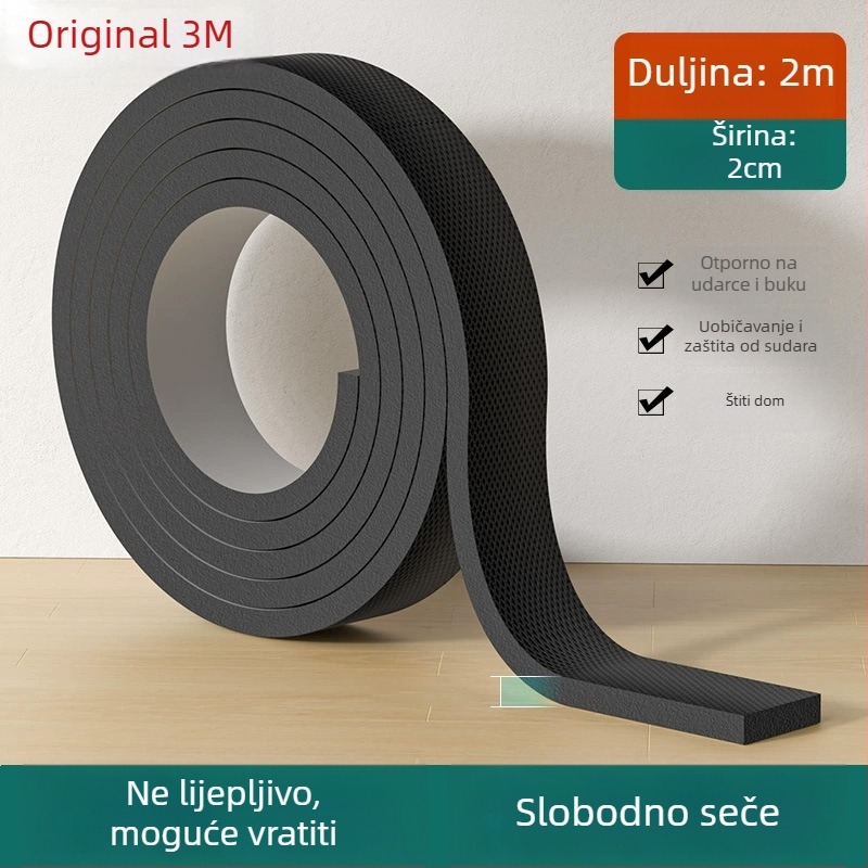 3M podloge za noge stolova i stolica – smanjenje buke, protuklizno, EVA osnova, debljina 4 mm, otpornost na temperaturu 10–70°C