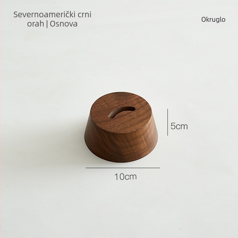 Drveni cipohorn s izuzetno dugim držačem za kućnu upotrebu