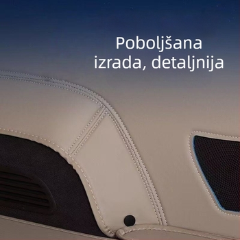 Galaxy E5 potpuno pokriće prtljažnika – mat za stražnji prostor, kompatibilno s 24 modela automobila, unutarnji dodaci automobila