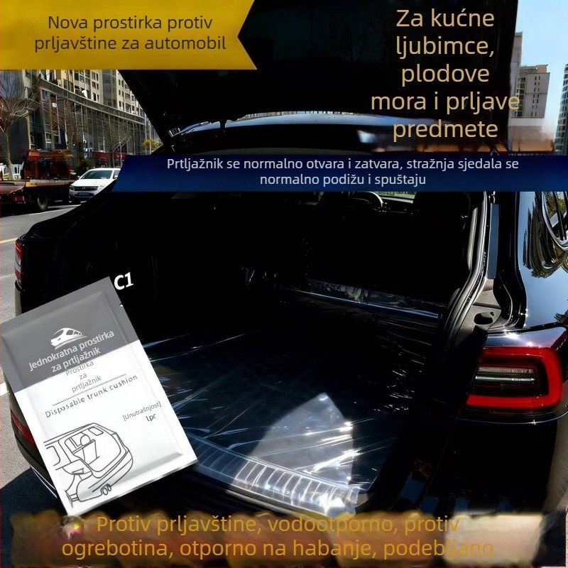 Mat prtljažnika automobila/SUV — univerzalni, plastični; podrijetlo: Anhui; marka: Nothing; obrada i prilagodba: Ne