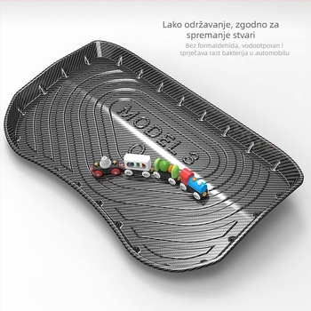 TPV prostirka za prtljažnik s karbonskim uzorkom za Lynk & Co 01/02/03 Pro/05/06/09 – vodootporna i otporna na habanje